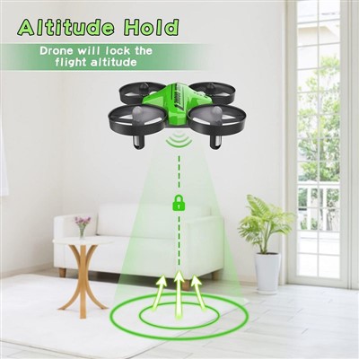 Mini Drone Mitãnguéra ha Principiante-kuérape guarã Verde